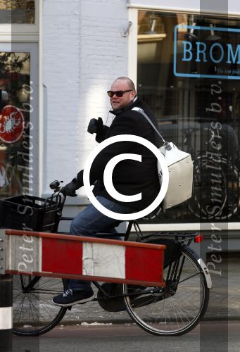 Amsterdam 13 februari 2013
Menno Kohler op de fiets.
Peter Smulders bv