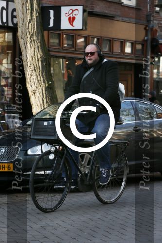 Amsterdam 13 februari 2013
Menno Kohler op de fiets.
Peter Smulders bv