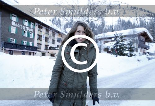 Lech 18 februari 2013
Merel Westrik tijdens opnames voor WNL in Lech.
Peter Smulders bv