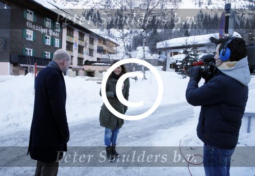 Lech 18 februari 2013
Merel Westrik tijdens opnames voor WNL in Lech.
Peter Smulders bv