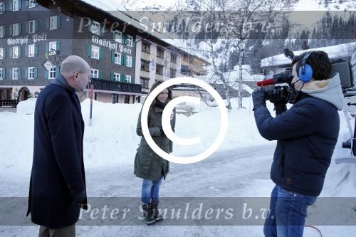 Lech 18 februari 2013
Merel Westrik tijdens opnames voor WNL in Lech.
Peter Smulders bv