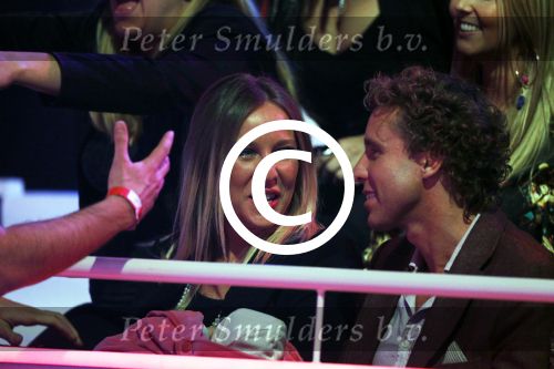 Hilversum 19 januari 2013
Opnames sterren dansen op het ijs in studio 24 gepresenteerd door Gerard Joling. Michael Boogerd met zijn vriendin Darya Nucci en dochtertje Anais
Peter Smulders bv