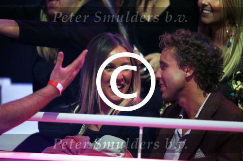 Hilversum 19 januari 2013
Opnames sterren dansen op het ijs in studio 24 gepresenteerd door Gerard Joling. Michael Boogerd met zijn vriendin Darya Nucci en dochtertje Anais
Peter Smulders bv