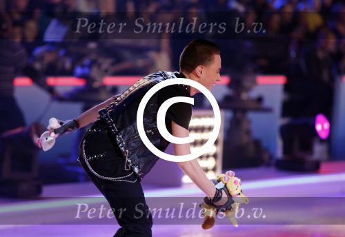 Hilversum 19 januari 2013
Opnames sterren dansen op het ijs in studio 24 gepresenteerd door Gerard Joling.
Peter Smulders bv