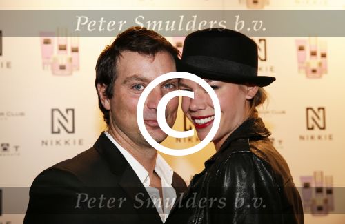 Amsterdam 5 februari 2013
Modeshow Nikkie Plessen bij the harbour Club. Nicolette Kluijver met man
Peter Smulders bv