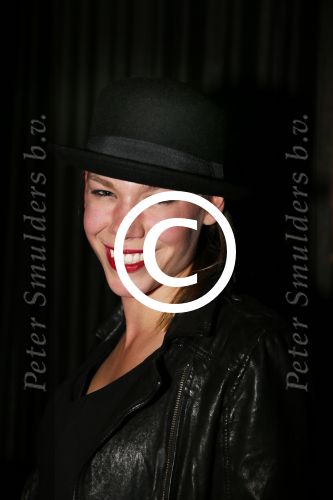 Amsterdam 5 februari 2013
Modeshow Nikkie Plessen bij the harbour Club. Nicolette Kluijver met man
Peter Smulders bv