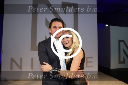 Amsterdam 5 februari 2013
Modeshow Nikkie Plessen bij the harbour Club. Nikkie met vriend Ruben Bontekoe
Peter Smulders bv