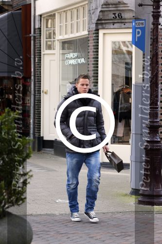 Amsterdam 13 februari 2013
Niklas Moisander op de cornelis schuytstraat.
Peter Smulders bv