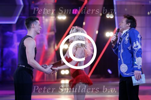 Hilversum 19 januari 2013
Pamela Anderson en haar schaatspartner Matt Evers bij sterren dansen op het ijs van SBS6.
Peter Smulders bv