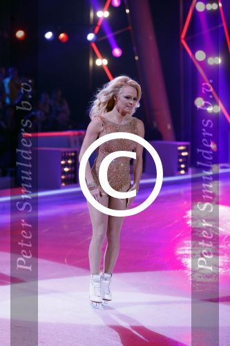 Hilversum 19 januari 2013
Pamela Anderson en haar schaatspartner Matt Evers bij sterren dansen op het ijs van SBS6.
Peter Smulders bv