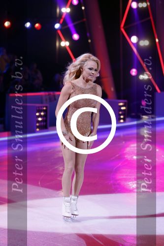 Hilversum 19 januari 2013
Pamela Anderson en haar schaatspartner Matt Evers bij sterren dansen op het ijs van SBS6.
Peter Smulders bv