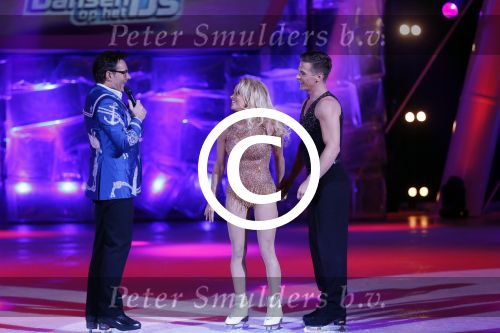 Hilversum 19 januari 2013
Pamela Anderson en haar schaatspartner Matt Evers bij sterren dansen op het ijs van SBS6.
Peter Smulders bv