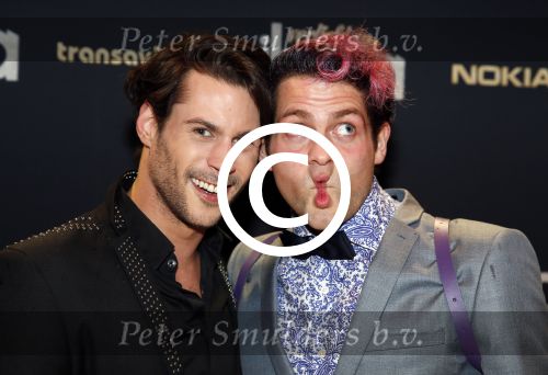 Amsterdam 28 januari 2013
Premiere verliefd op ibiza in Tuschinski. Paul Turner met vriend
Peter Smulders bv