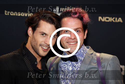 Amsterdam 28 januari 2013
Premiere verliefd op ibiza in Tuschinski. Paul Turner met vriend
Peter Smulders bv