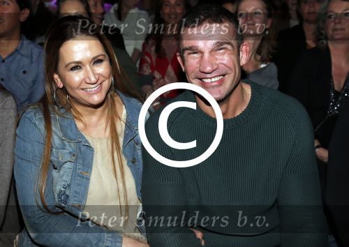 Amsterdam 25 januari 2013
Modeshow muchachomalo tijdens amsterdam fashion week met oa Ferry Doedens. Peter Aarts met vriendin
Peter Smulders bv