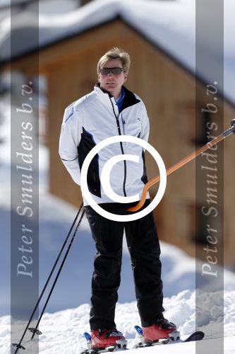 Lech, 18 Februari 2013 Fotoshoot Kon. huis in Lech tijdens de wintersportvakantie met o.a.: Koningin Beatrix, Prins Willem Alexander, Prinses Maxima, Prinses Amalia, Prinses Alexia en Prinses Ariane.
Foto Peter Smulders BV