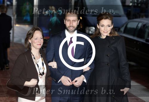 Utrecht 1 februari 2013
Koningin Beatrix viert haar 75e verjaardag in het beatrix theater in Utrecht. prinses Margarita met man Tjalling ten cate en een zwangere prinses Aimee
Peter Smulders bv