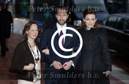 Utrecht 1 februari 2013
Koningin Beatrix viert haar 75e verjaardag in het beatrix theater in Utrecht. prinses Margarita met man Tjalling ten cate en een zwangere prinses Aimee
Peter Smulders bv