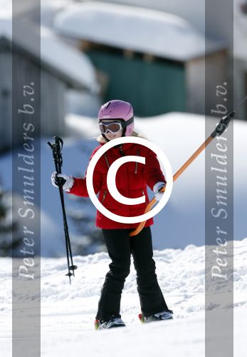 Lech, 18 Februari 2013 Fotoshoot Kon. huis in Lech tijdens de wintersportvakantie met o.a.: Koningin Beatrix, Prins Willem Alexander, Prinses Maxima, Prinses Amalia, Prinses Alexia en Prinses Ariane.
Foto Peter Smulders BV