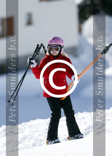 Lech, 18 Februari 2013 Fotoshoot Kon. huis in Lech tijdens de wintersportvakantie met o.a.: Koningin Beatrix, Prins Willem Alexander, Prinses Maxima, Prinses Amalia, Prinses Alexia en Prinses Ariane.
Foto Peter Smulders BV