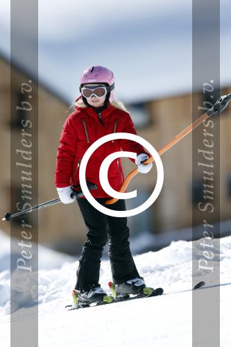Lech, 18 Februari 2013 Fotoshoot Kon. huis in Lech tijdens de wintersportvakantie met o.a.: Koningin Beatrix, Prins Willem Alexander, Prinses Maxima, Prinses Amalia, Prinses Alexia en Prinses Ariane.
Foto Peter Smulders BV