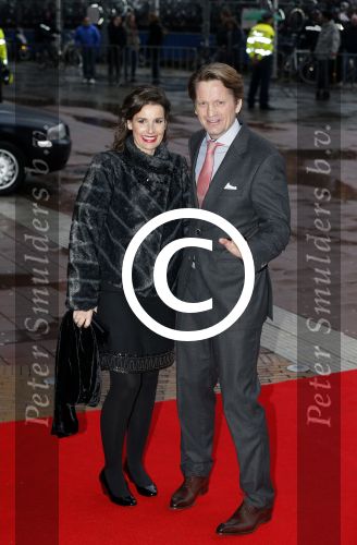 Utrecht 1 februari 2013
Koningin Beatrix viert haar 75e verjaardag in het beatrix theater in Utrecht. Prins Pieter Christiaan en Prinses Anita
Peter Smulders bv