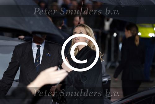 Utrecht 1 februari 2013
Koningin Beatrix viert haar 75e verjaardag in het beatrix theater in Utrecht. Koningin met prinses Mabel
Peter Smulders bv