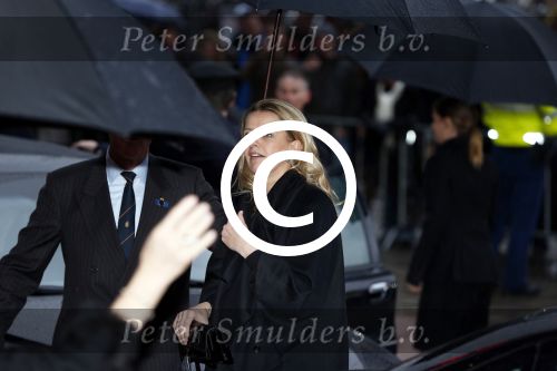 Utrecht 1 februari 2013
Koningin Beatrix viert haar 75e verjaardag in het beatrix theater in Utrecht. Koningin met prinses Mabel
Peter Smulders bv