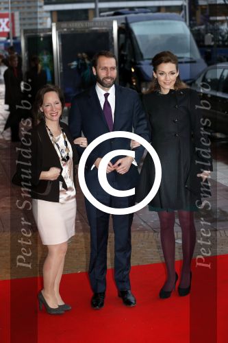 Utrecht 1 februari 2013
Koningin Beatrix viert haar 75e verjaardag in het beatrix theater in Utrecht. prinses Margarita met man Tjalling ten cate en een zwangere prinses Aimee
Peter Smulders bv