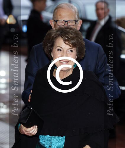Utrecht 1 februari 2013
Koningin Beatrix viert haar 75e verjaardag in het beatrix theater in Utrecht. Pieter v Vollenhoven en prinses Margriet
Peter Smulders bv