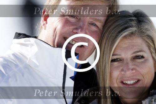 Lech, 18 Februari 2013 Fotoshoot Kon. huis in Lech tijdens de wintersportvakantie met o.a.: Koningin Beatrix, Prins Willem Alexander, Prinses Maxima, Prinses Amalia, Prinses Alexia en Prinses Ariane.
Foto Peter Smulders BV