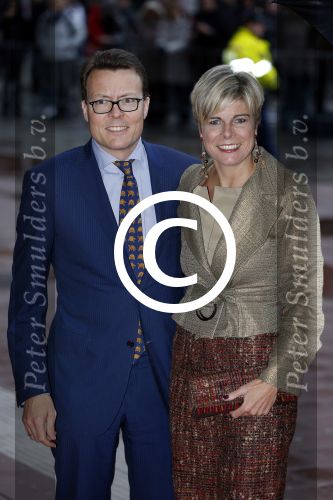 Utrecht 1 februari 2013
Koningin Beatrix viert haar 75e verjaardag in het beatrix theater in Utrecht. prins Constantijn en prinses laurentien
Peter Smulders bv
