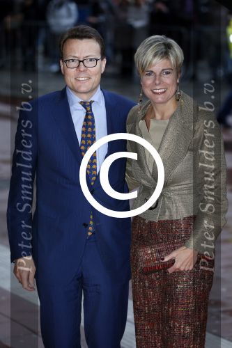 Utrecht 1 februari 2013
Koningin Beatrix viert haar 75e verjaardag in het beatrix theater in Utrecht. prins Constantijn en prinses laurentien
Peter Smulders bv