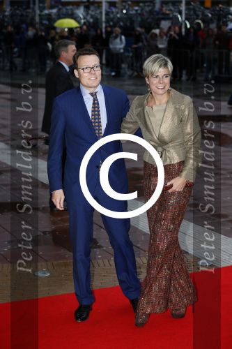 Utrecht 1 februari 2013
Koningin Beatrix viert haar 75e verjaardag in het beatrix theater in Utrecht. prins Constantijn en prinses laurentien
Peter Smulders bv