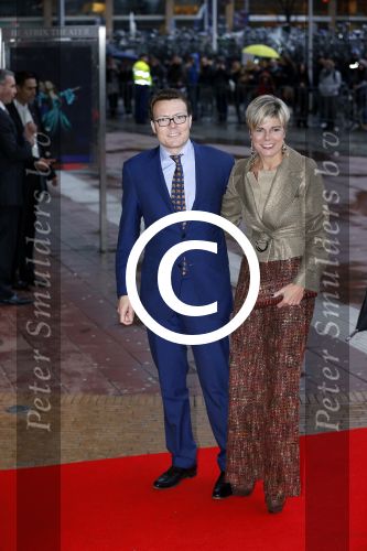 Utrecht 1 februari 2013
Koningin Beatrix viert haar 75e verjaardag in het beatrix theater in Utrecht. prins Constantijn en prinses laurentien
Peter Smulders bv