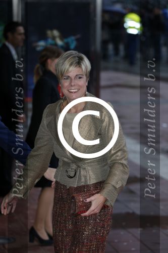 Utrecht 1 februari 2013
Koningin Beatrix viert haar 75e verjaardag in het beatrix theater in Utrecht. prins Constantijn en prinses laurentien
Peter Smulders bv