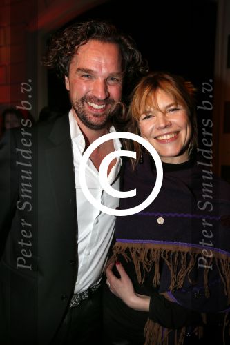 Amsterdam 26 januari 2013
Modeshow supertrash in manege bij het vondelpark. Robert Blaauboer met vrouw
Peter Smulders bv