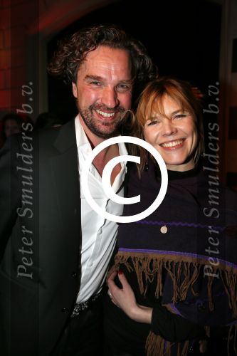 Amsterdam 26 januari 2013
Modeshow supertrash in manege bij het vondelpark. Robert Blaauboer met vrouw
Peter Smulders bv