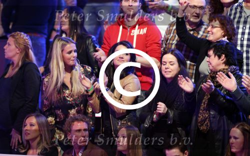 Hilversum 19 januari 2013
Opnames sterren dansen op het ijs in studio 24 gepresenteerd door Gerard Joling. Sieneke
Peter Smulders bv