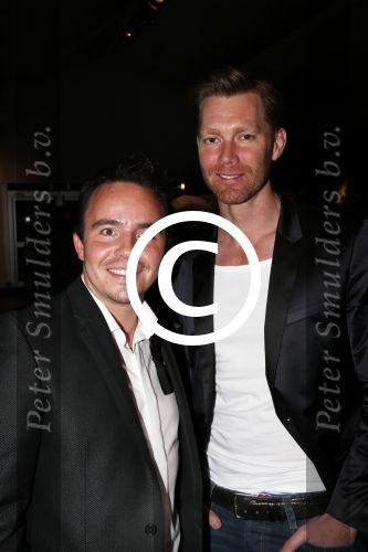 Amsterdam 25 januari 2013
Modeshow muchachomalo tijdens amsterdam fashion week met oa Ferry Doedens. Sipke Jan Bousema met vriend
Peter Smulders bv