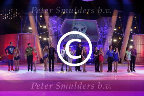 Hilversum 19 januari 2013
Opnames sterren dansen op het ijs in studio 24 gepresenteerd door Gerard Joling.
Peter Smulders bv