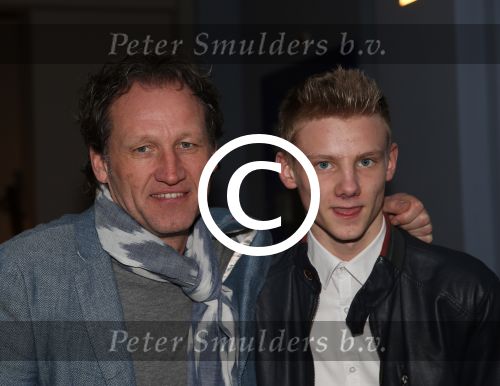 Haarlem, 18 Februari 2013
Premiere Kramer vs Kramer
Steven de Jong met zijn oudste zoon
Foto Peter Smulders BV