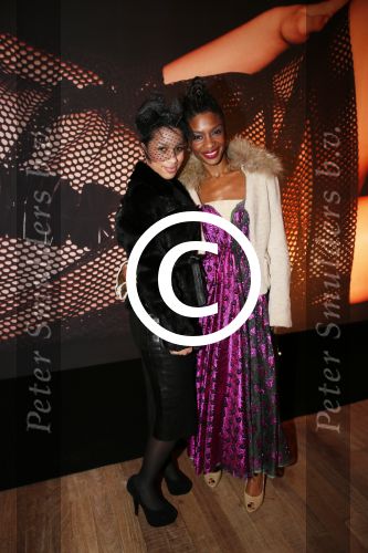 Amsterdam 22 januari 2013
Uitreiking elle style award in het muziekgebouw aan het IJ. Sylvana Simons met dochter
Peter Smulders bv