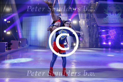 Hilversum 19 januari 2013
Opnames sterren dansen op het ijs in studio 24 gepresenteerd door Gerard Joling. TONY \