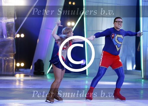 Hilversum 19 januari 2013
Opnames sterren dansen op het ijs in studio 24 gepresenteerd door Gerard Joling. TONY \