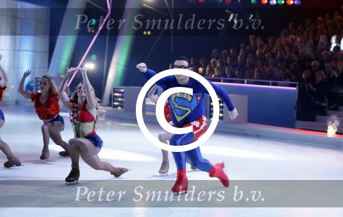 Hilversum 19 januari 2013
Opnames sterren dansen op het ijs in studio 24 gepresenteerd door Gerard Joling. TONY \