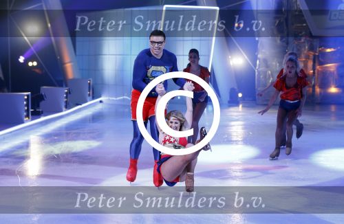Hilversum 19 januari 2013
Opnames sterren dansen op het ijs in studio 24 gepresenteerd door Gerard Joling. TONY \