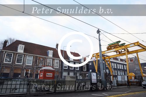 Amsterdam 2 februari 2013
Verzakte huizen op de vijzelstraat door de bouw van de noord Zuid lijn.
Peter Smulders bv