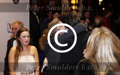 Amsterdam 11 februari 2013
Premiere Ushi must marry met Wendy v Dijk in Tuschinski. Erland Galjaard en Xander de Buisonje
Peter Smulders bv