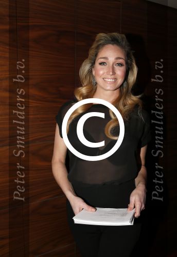 Amsterdam 5 februari 2013
Uitreiking Astir awards in het Okura hotel. Zangeres Do Dominique v Hulst
Peter Smulders bv